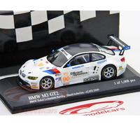 Minichamps 400092990 Modellino BMW M3 Gt2 E92 Hand Auberlen Alms 2009 Auto da Gara Scala 1:43