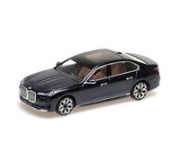 Minichamps 410024201 - i7 Matt Blue Metallic 2023 - Scala 1/43 - modellino Auto