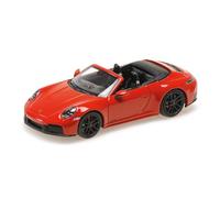 Porsche 911 (992.2) Carrera GTS Cabrio 2024 Rosso Modellino 1:43 Minichamps
