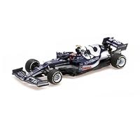 Minichamps 417210710 1:43 Scuderia Alphatauri Honda AT2-Pierre Gasly-3° GP dell'Azerbaigian 2021 Auto da collezione in miniatura, multicolore