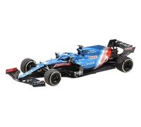 1:43 Minichamps Alpine F1 Team A521 Fernando Alonso Hungarian GP 2021