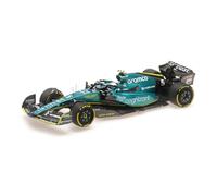 1:43 Minichamps Aston Martin AMR22 Sebastian Vettel Last Race ABU Dhabi GP 2022