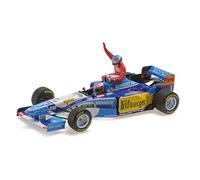 Minichamps 510950601 - Benetto. B195 Michael Schumacher Canadian GP 1995 with Figurine Alesi - Scala 1/18 - modellino Auto