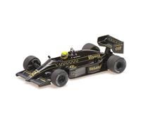 Minichamps 540863312 - Lotus 98T Ayrton Senna 1986 Dirty Version 30th Anniversary Collection - Scala 1/43 - Modello da Collezione