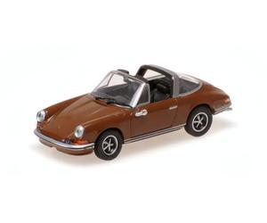 Minichamps 870064560 - Porsch. 911 Targa Brown Metallic 1972 - scala 1/87 - modellino auto