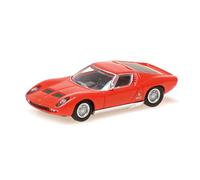 Minichamps 870103020 - Lamborghin. Miur. Red 1966 - Scala 1/87 - Auto in Miniatura da Collezione