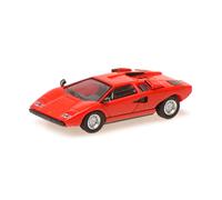 MINICHAMPS 870103120 Lamoghini Countach LP 400 1974 Rosso Ho 1:87 Nuovo