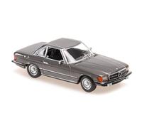 Minichamps 940033451 - Mercede. Ben. 350 Sl Cabriolet Hardtop (R107) Grey Metallic 1974 - scala 1/43 - modello da collezione