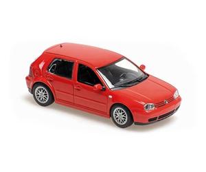 Minichamps 940056061 - Volks. Golf IV Red 1999 - Scala 1/43 - modellino Auto