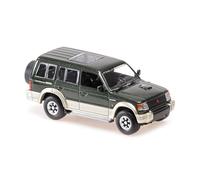 Mitsubishi Pajero Lwb 1991 Verde Metallico Modellino Auto 1:43 Maxichamps