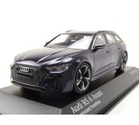 Minichamps Audi RS 6 Avant Kombi 2019 Lila Metallizzato Modello Auto 1:43