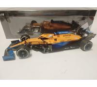 MINICHAMPS 1:18 MODELLINO AUTO F1 MCLAREN MERCEDES D.RICCIARDO WINNER MONZA 2021