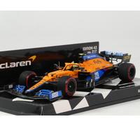 Minichamps Mclaren MCL35M #4 Lando Norris Pole Russian GP 2021 1/43 537215904