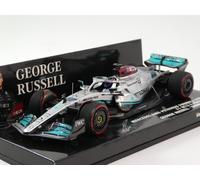 Minichamps Mercedes AMG F1 W13 #63 George Russell Bahrain GP 2022 1/43 417220163
