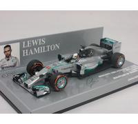 Minichamps Mercedes W05 Hamilton World Champion 2014 Malaysian GP 1/43 410140144