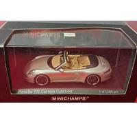 Minichamps Porsche 911 Carrera Cabriolet silver 2012 1/43 410060231