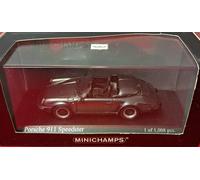 Minichamps Porsche 911 Speedster grey metallic 1988 1/43 430066135