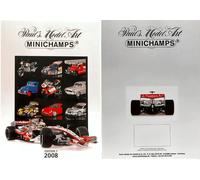 MINICHAMPS SCALE VARIE MODELLISMO RIVISTA PUBBLICAZIONE CATALOGO 2008 PAG 219