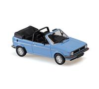 Minichamps Volks GOLF CABRIOLET LIGHT BLUE 1979 1/43 Modellino da Collezion