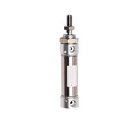 Minicilindro in acciaio inox con alesaggio 50 mm piatta e corsa 10-450 mm con anello magnetico(25mm Stroke)