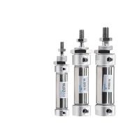 Minicilindro pneumatico in acciaio inox MA16/20/25-25X50*75X100*125X150X200S-U piatta-con magnete(MA32*20-S-U)