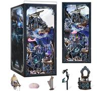 MiniCity Book Nook - Kit da costruzione, in miniatura 3D, con luce a LED