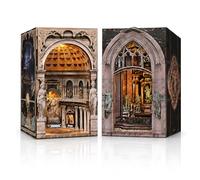 MiniCity Set di 2 Book Nook, Pantheon e Dom di Milano con LED | Pantheon e Mailand Dom in set da 2; due modelli a LED con protezione antipolvere, colla, strumenti, montaggio 2-4 ore
