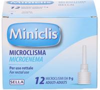 miniclis Sella Adulti 12 Microclismi per Stitichezza 9g