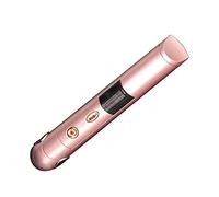Minicocock Mini portatile Piastre for capelli e Curler - 2 in 1 professionale Ferro ceramica, porta USB di ricarica for tutti i capelli (Color : Gold)