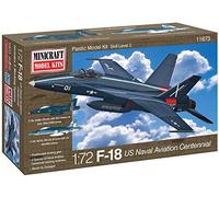 Minicraft 11673 - Modellino cacciabombardiere F-18 USN in Scala 1:72