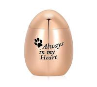Minicremation - Mini urne per ceneri umane, 3 x 4 cm, piccole urne commemorative per ceneri umane e animali domestici, con piccole urne commemorative decorative per ceneri adulte
