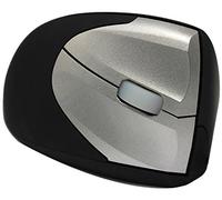 Minicute m0020203 EZmouse 2 Wireless Left Optical Mouse ergonomico, a mano Dimensione: M, Nero/Grigio