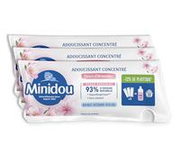 MINIDOU I Ammorbidente Fiori di Mandorle I Berlingot I Elimina gli odori sgradevoli e lascia un profumo fresco duraturo I compatibile con tutti i tipi di abbigliamento I 3 x 200 ml
