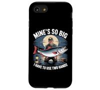 Miniere così grandi che devo usare due mani pesca pescatore umorismo Custodia per iPhone SE (2020) / 7/8