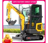 Miniescavatore da 1,8 tonnellate 2 tonnellate EPA EURO5 Kubota Motore miniescavatore insaccatore Fattoria Piccolo escavatore 1 tonnellata 3 tonnellate Prezzo della macchina personalizzato