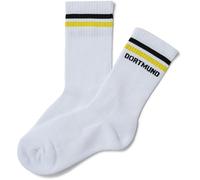 minifan 2 paia di calzini retrò: Berlin Hamburg Dortmund Köln Frankfurt - 2 paia - calzini da tennis bianchi calzini sportivi per il tempo libero, traspiranti, per uomo e donna, 2 paia di calzini