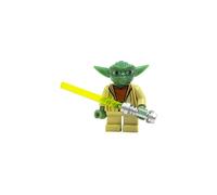 Minifigure LEGO Star Wars Clone Wars - Yoda con spada laser