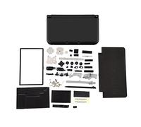 minifinker Custodia per 3dsll, Kit di Sostituzione Compatto per 3dsll Design Semplice Durata Superiore a Lungo Termine per la casa(Nero)