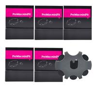 MiniFit Filtro Cerumen per apparecchi acustici MiniFit Filtro di protezione della cera compatibile con Oticon, Bernafon e Auditio Apparecchi acustici, 6 strumenti e 6 filtri (5 Pack/30)