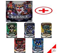 Miniforce Legacy 6-Robot Set FORCE TRIG STORM TER TIDAL SHARK+BUSTER GIGA...