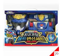 Miniforce Super Cops VOLT Transformation Set Cintura Armatura Maschera Giocat...