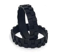 minify Pneumatici di ricambio premium in gomma per robot aspirapolvere iRobot Roomba 500, 600, 700, 800, 900 e5 e6 i7 - Durevole, migliore adesione, facile da montare, compatibile con modelli