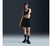 Minigonna a costine Nike Chill Knit - Donna - Nero M (IT 44-46)