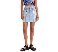 Minigonna in denim Desigual Tamara da donna XS