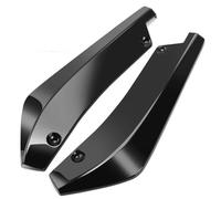 Minigonna Laterale Auto Per A4 B8 B6 B7 B5 B9 Per A6 Per C5 C6 C7 Per A5 Per Q5 Per Q7 8P 8L Paraurti Posteriore Lip Diffusore Splitter Canard Spoiler(Nero)