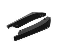 Minigonna Laterale Auto Per A4 Per A5 Per A6 Per A7 B8 S3 2 PZ/SET Paraurti Posteriore Lip Canard Splitter Spoiler Laterale Mantovana Trim copertura(Nero)