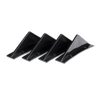 Minigonna Laterale Auto Per Chevrolet Per Camaro Per SS LS RS LT 4 Pezzi Diffusore l Paraurti Posteriore Pinne Di Squalo Grembiuli Splitter Asivo Labbro(Carbon Fiber Look)