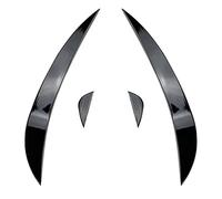 Minigonna Laterale Auto Per VW Per Golf 6 MK6 Per GTI 2009 2010 2011 2012 2013 Auto Paraurti Anteriore Spoiler Laterale Splitter Canard Lama D'aria(Down Canard)