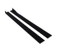 Minigonna Laterale Minigonne Laterali 2 M Estensioni Alette Coupé A 2 Porte Splitter Grembiule Per Carrozzeria Labbro Bilanciere Splitter Diffusore Kit Carrozzeria Minigonne Laterali