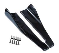 Minigonna laterale Rocker Spoiler Paraurti Anteriore 1 Paio Protezioni Labbro Posteriore Auto Protezioni Laterali Angoli Viti Splitter(Carbon Fiber)